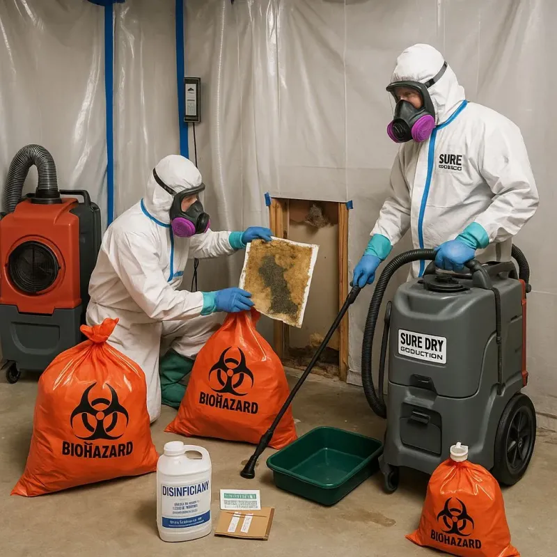 Contaminated Water Handling Protocols process in Bordentown, NJ