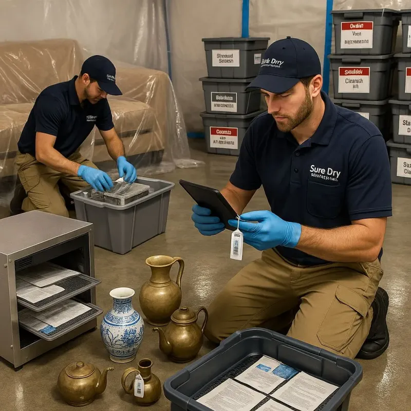Content Protection and Restoration process in Bordentown, NJ